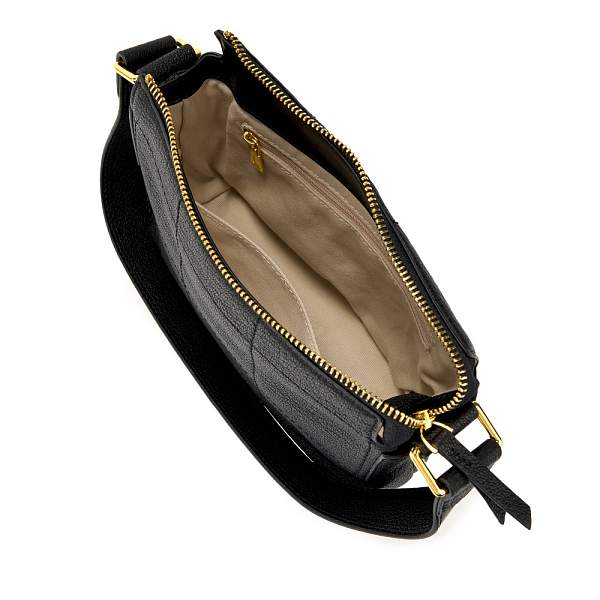 JS-9943-04 черная сумка женская (кожа) Jane's Story Jane's Story, Артикул: JS-9943-04 фото №1