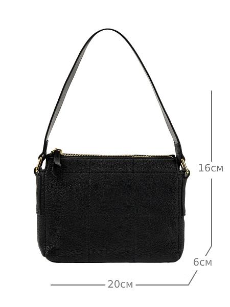 JS-9943-04 черная сумка женская (кожа) Jane's Story Jane's Story, Артикул: JS-9943-04 фото №1