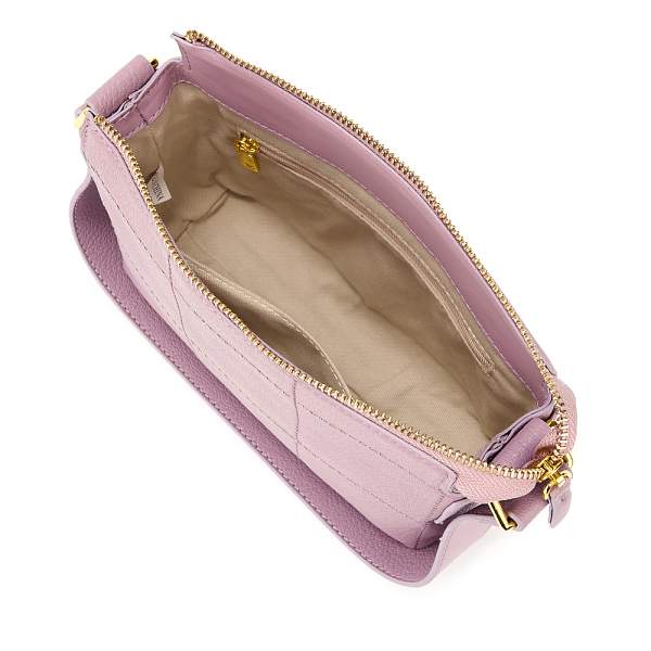 JS-9943-74 фиолетовая сумка женская (кожа) Jane's Story Jane's Story, Артикул: JS-9943-74 фото №1