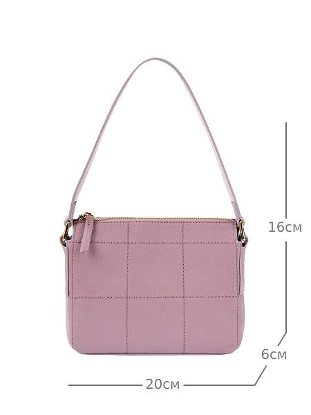 JS-9943-74 фиолетовая сумка женская (кожа) Jane's Story Jane's Story, Артикул: JS-9943-74 фото №1