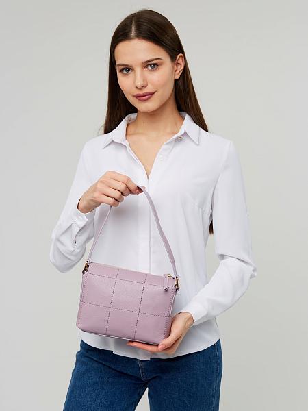 JS-9943-74 фиолетовая сумка женская (кожа) Jane's Story Jane's Story, Артикул: JS-9943-74 фото №1