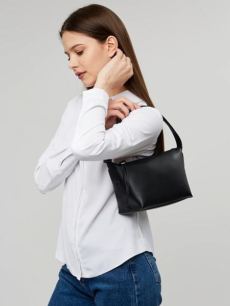 JS-9941-04 черная сумка женская (кожа) Jane's Story Jane's Story, Артикул: JS-9941-04 фото №1