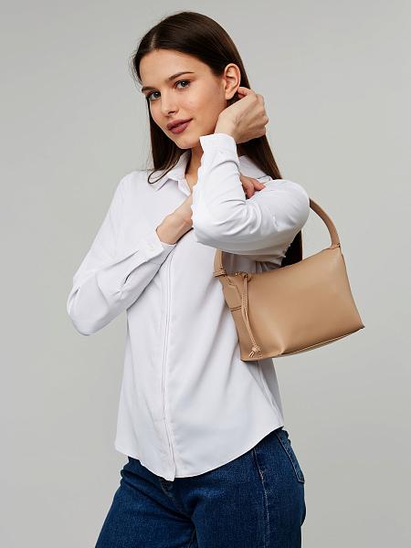 JS-9941-61 бежевая сумка женская (кожа) Jane's Story Jane's Story, Артикул: JS-9941-61 фото №1