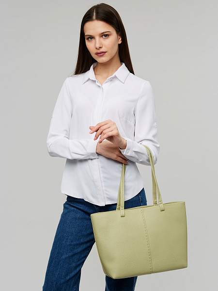 JS-KS-9759-65 зеленая сумка женская (кожа) Jane's Story Jane's Story, Артикул: JS-KS-9759-65 фото №1