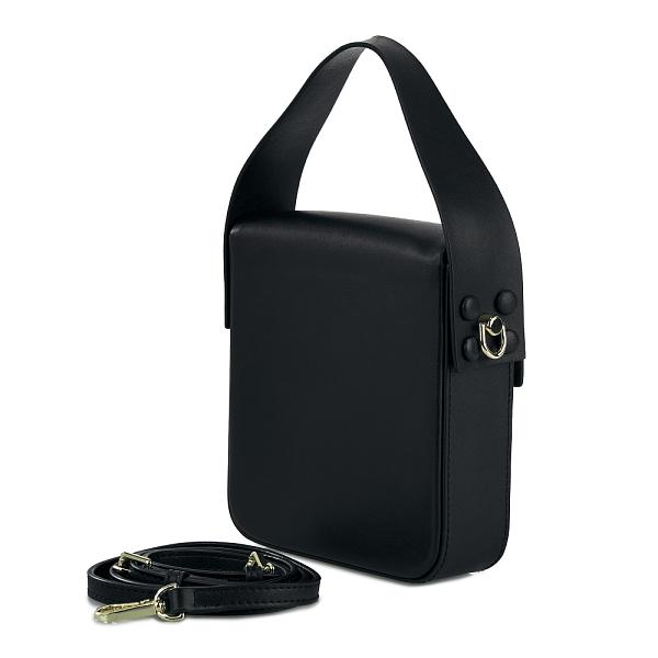 JS-0459-04 черная сумка женская (кожа) Jane's Story Jane's Story, Артикул: JS-0459-04 фото №1