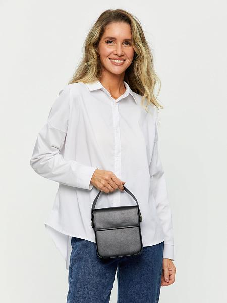 JS-0459-04 черная сумка женская (кожа) Jane's Story Jane's Story, Артикул: JS-0459-04 фото №1