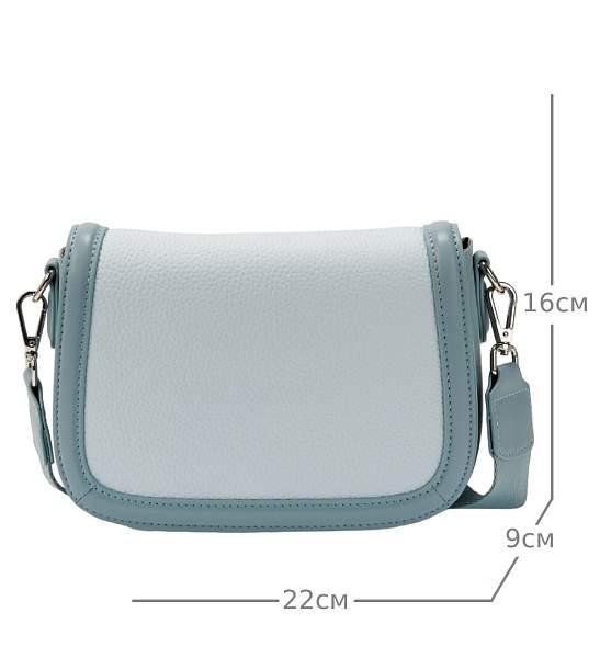 JS-82073-69 голубая сумка женская (кожа) Jane's Story Jane's Story, Артикул: JS-82073-69 фото №1