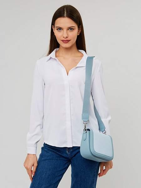 JS-82073-69 голубая сумка женская (кожа) Jane's Story Jane's Story, Артикул: JS-82073-69 фото №1