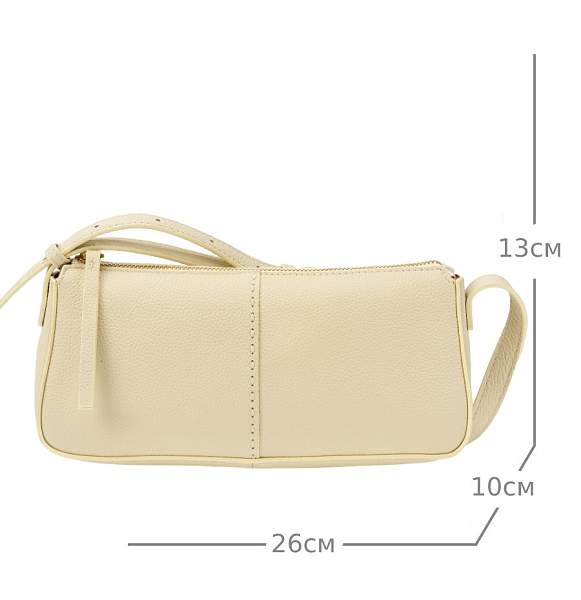 JS-82098-62 белая сумка женская (кожа) Jane's Story Jane's Story, Артикул: JS-82098-62 фото №1