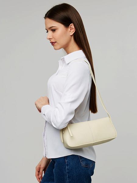 JS-82098-62 белая сумка женская (кожа) Jane's Story Jane's Story, Артикул: JS-82098-62 фото №1