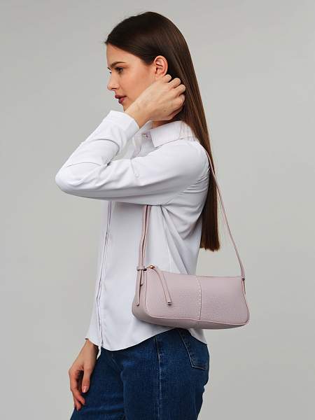 JS-82098-74 фиолетовая сумка женская (кожа) Jane's Story Jane's Story, Артикул: JS-82098-74 фото №1