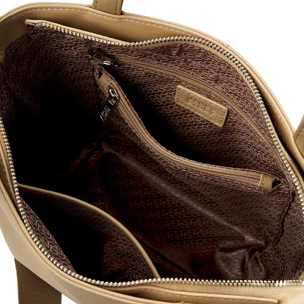 JS-82080-61 бежевая сумка женская (кожа) Jane's Story Jane's Story, Артикул: JS-82080-61 фото №1