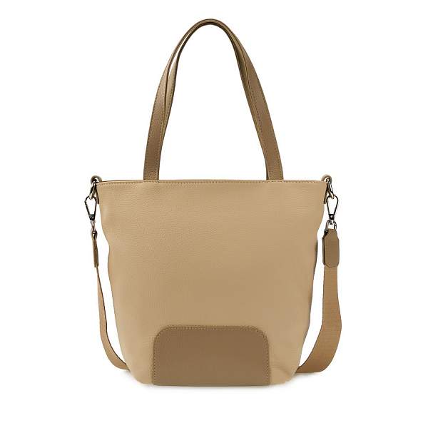 JS-82080-61 бежевая сумка женская (кожа) Jane's Story Jane's Story, Артикул: JS-82080-61 фото №1