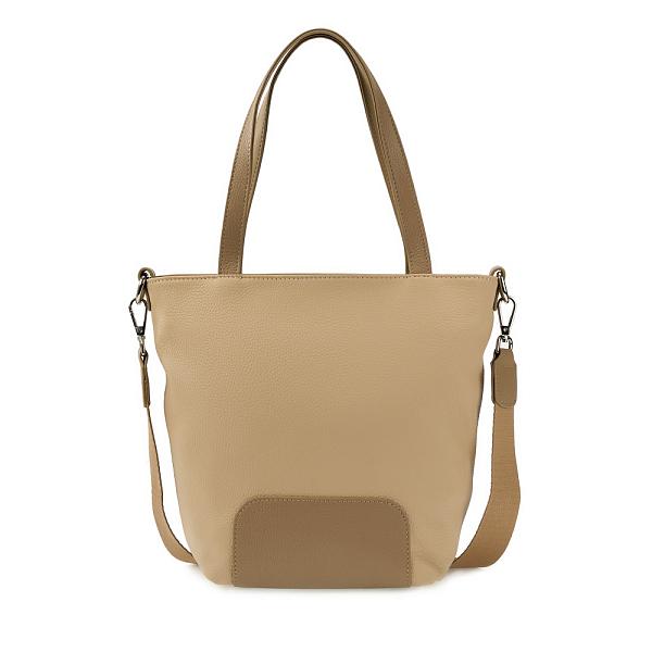JS-82080-61 бежевая сумка женская (кожа) Jane's Story Jane's Story, Артикул: JS-82080-61 фото №1