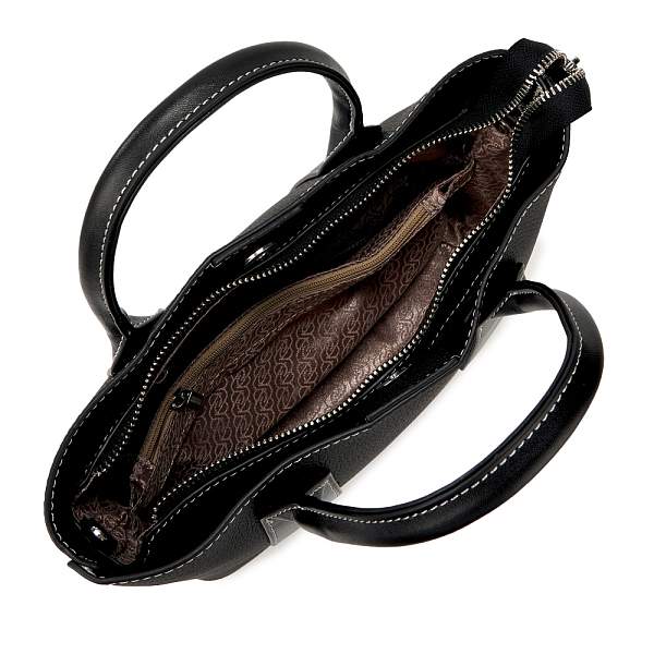 JS-KS-9238-04 черная сумка женская (кожа) Jane's Story Jane's Story, Артикул: JS-KS-9238-04 фото №1