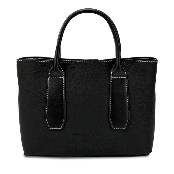 JS-KS-9238-04 черная сумка женская (кожа) Jane's Story Jane's Story, Артикул: JS-KS-9238-04 фото №1