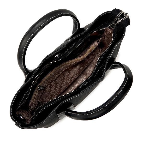 JS-KS-9238-04 черная сумка женская (кожа) Jane's Story Jane's Story, Артикул: JS-KS-9238-04 фото №1