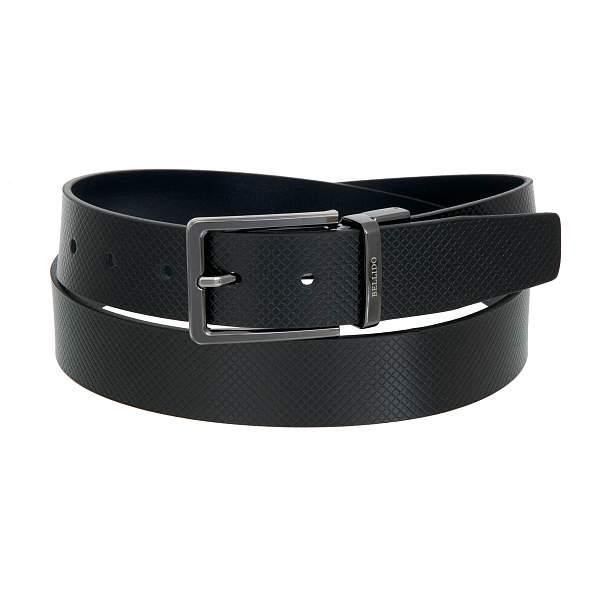 Ремень комбинированный Miguel Bellido 423/35 5302 black/navy bl Miguel Bellido, Артикул: 423/35 5302 black/navy bl фото №1