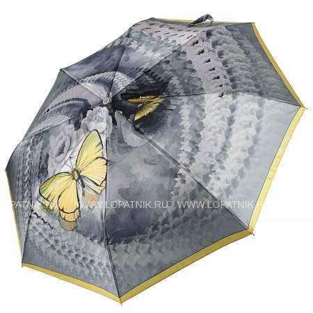 ufls0040-7 зонт женский облегченный, автомат, 3 сложения, сатин Fabretti