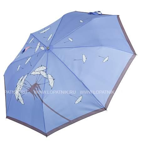 uflr0011-9 зонт женский, облегченный автомат,3 сложения, эпонж Fabretti
