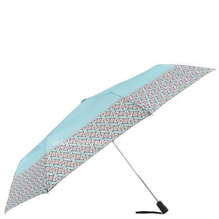 uflr0014-9 зонт женский, облегченный автомат,3 сложения, эпонж Fabretti