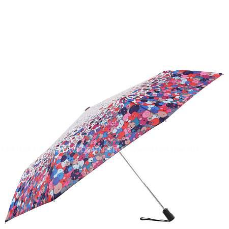 uflr0017-8 зонт женский, облегченный автомат,3 сложения, эпонж Fabretti