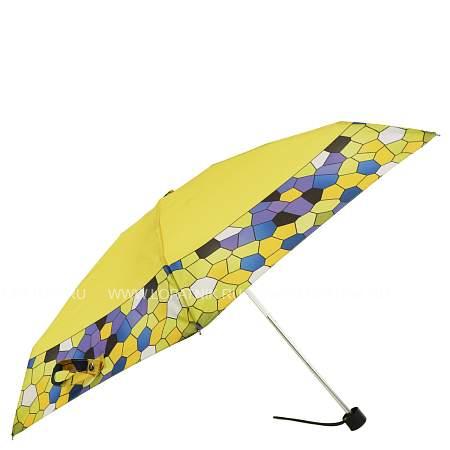 ufz0001-7 зонт женский, механический, 5 сложений, эпонж Fabretti