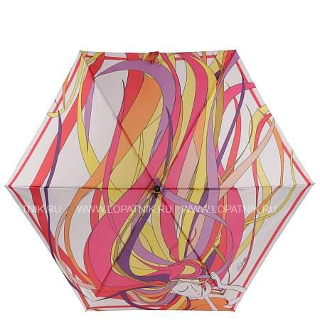 ufz0003-5 зонт женский, механический, 5 сложений, эпонж Fabretti