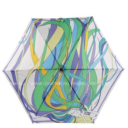 ufz0003-11 зонт женский, механический, 5 сложений, эпонж Fabretti