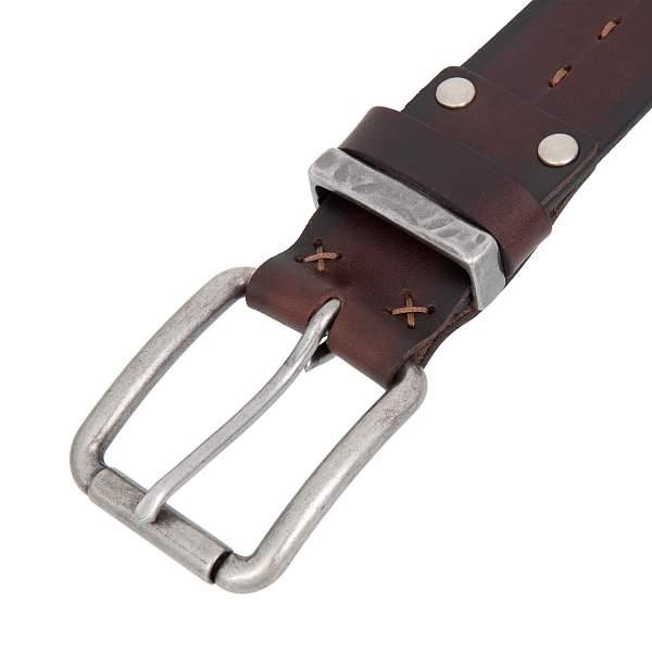 Ремень тёмно-коричневый Miguel Bellido 4270/40 8307 brown 02 Miguel Bellido, Артикул: 4270/40 8307 brown 02 фото №1