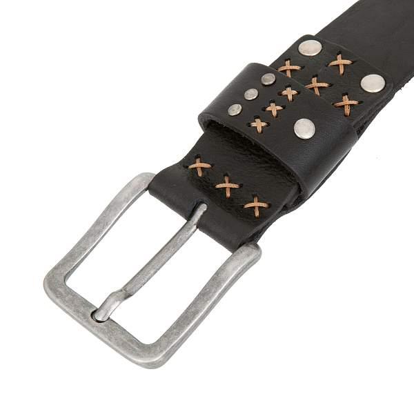 Ремень черный Miguel Bellido 4240/40 9989 black 01 Miguel Bellido, Артикул: 4240/40 9989 black 01 фото №1