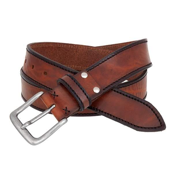 Ремень коричневый Miguel Bellido 4245/40 1839 brown 18 Miguel Bellido, Артикул: 4245/40 1839 brown 18 фото №1