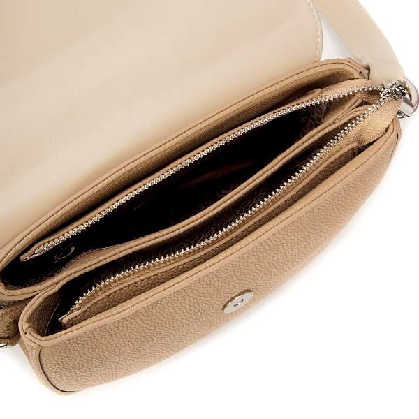 JS-9092-61 бежевая сумка женская (кожа) Jane's Story Jane's Story, Артикул: JS-9092-61 фото №1