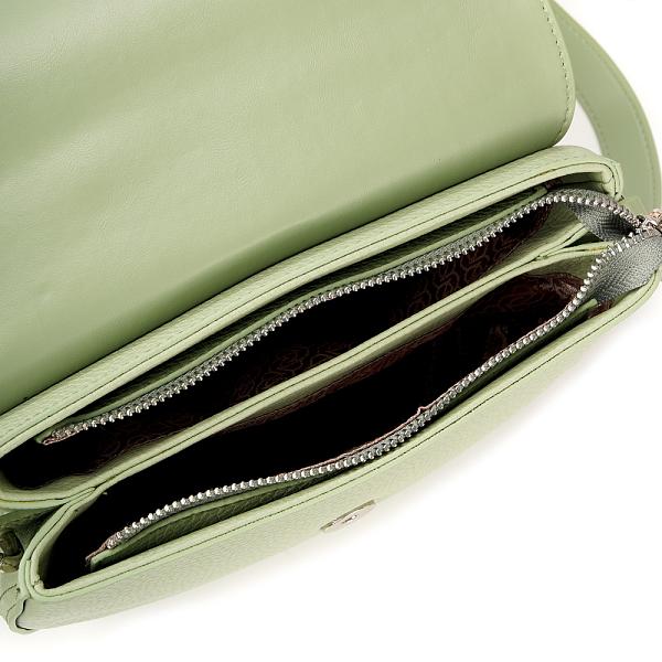 JS-9092-65 зеленая сумка женская (кожа) Jane's Story Jane's Story, Артикул: JS-9092-65 фото №1