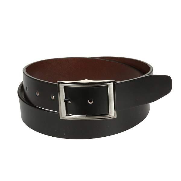 Ремень чёрный-коричневый Miguel Bellido 4896/35 1831/12 black/bro Miguel Bellido, Артикул: 4896/35 1831/12 black/bro фото №1