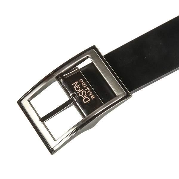 Ремень чёрный-коричневый Miguel Bellido 4896/35 1831/12 black/bro Miguel Bellido, Артикул: 4896/35 1831/12 black/bro фото №1