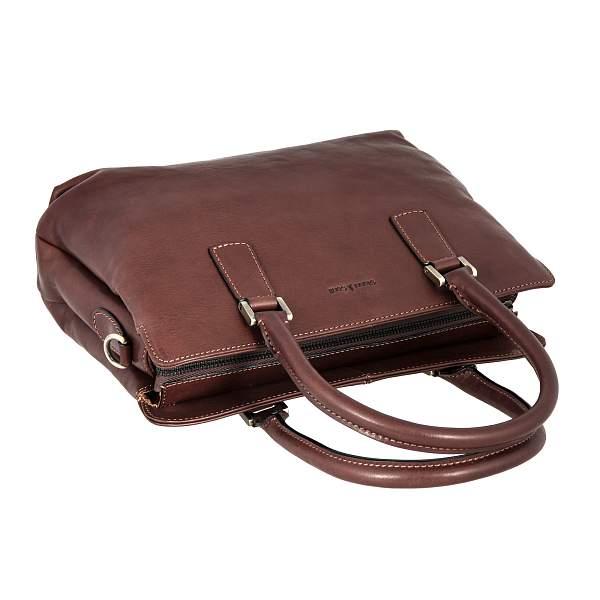 Сумка коричневый Gianni Conti 913661 dark brown Gianni Conti, Артикул: 913661 dark brown фото №1
