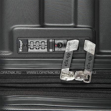 комплект чемоданов черный verage gm17106w 19/25/29 black Verage