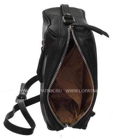 сумка женская valia f15361/black-white valia чёрный VALIA