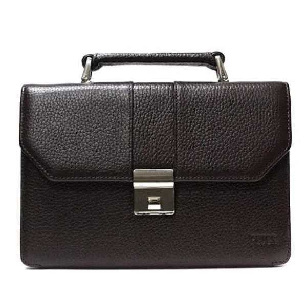 Барсетка из натуральной кожи Petek Petek, Артикул: 750.46B.02 фото №1