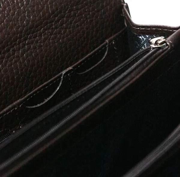 Барсетка из натуральной кожи Petek Petek, Артикул: 750.46B.02 фото №1