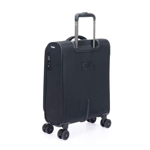 Чемодан TORBER Seyd, чёрный, нейлон 600D, 36,5 х 14 х 54 см, 32 л T2021S-Black Torber, Артикул: T2021S-Black фото №1