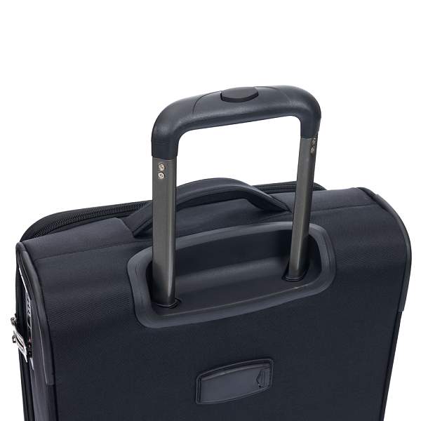 Чемодан TORBER Seyd, чёрный, нейлон 600D, 36,5 х 14 х 54 см, 32 л T2021S-Black Torber, Артикул: T2021S-Black фото №1