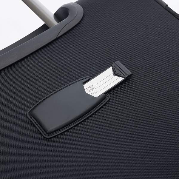 Чемодан TORBER Seyd, чёрный, нейлон 600D, 43,5 х 19 х 68 см, 56 л T2021M-Black Torber, Артикул: T2021M-Black фото №1