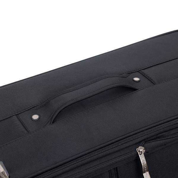 Чемодан TORBER Seyd, чёрный, нейлон 600D, 48 х 22 х 78 см, 85 л T2021L-Black Torber, Артикул: T2021L-Black фото №1