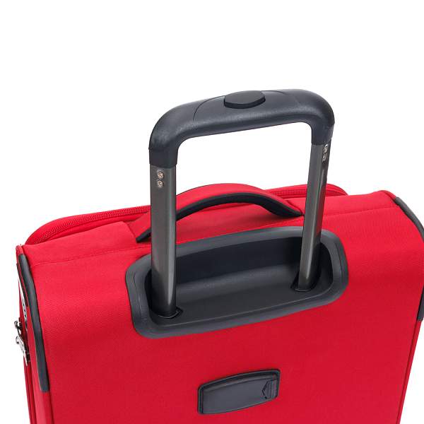 Чемодан TORBER Brosno, красный, нейлон 600D, 36,5 х 14 х 54 см, 32 л T1901S-Red Torber, Артикул: T1901S-Red фото №1