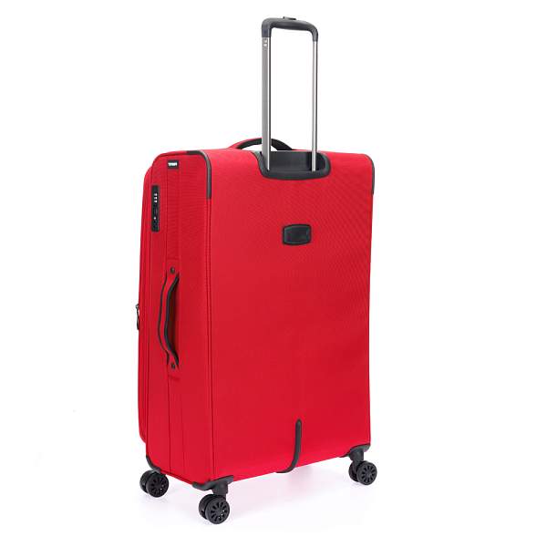 Чемодан TORBER Brosno, красный, нейлон 600D, 48 х 22 х 78 см, 85 л T1901L-Red Torber, Артикул: T1901L-Red фото №1