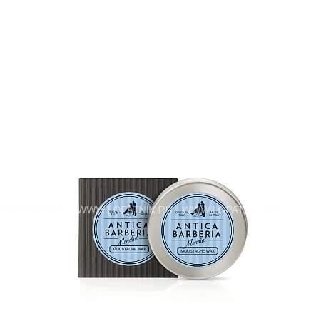 воск для усов и бороды antica barberia mondial "original talc", фужерно-амбровый аромат, 30 мл mou-wax-talc MONDIAL
