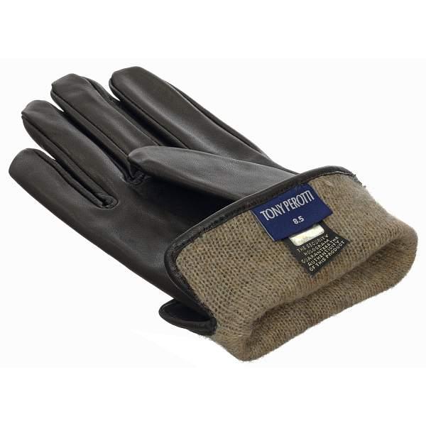 Перчатки мужские h6013/1-10 tony perotti чёрный Tony Perotti, Артикул: H6013/1-10 фото №1