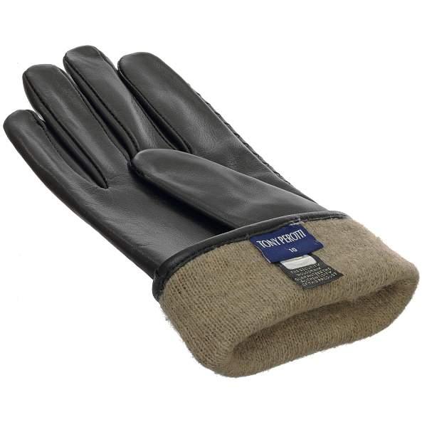 Перчатки мужские h6020/1-10 tony perotti чёрный Tony Perotti, Артикул: H6020/1-10 фото №1